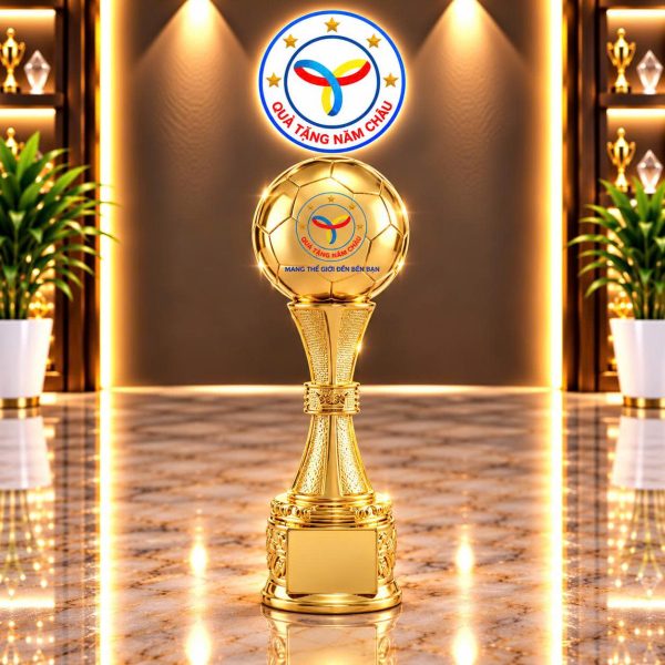 Cúp trao giải thể thao bằng nhựa - Model 5614G - Vàng