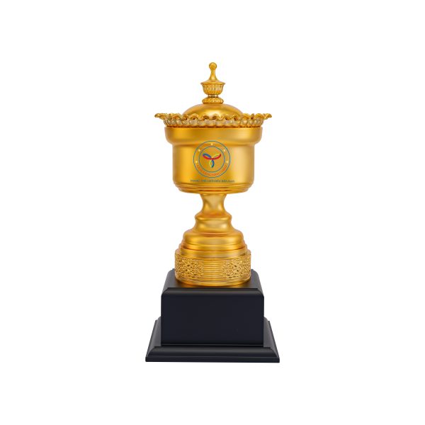 Cúp trao giải thể thao bằng kim loại Model: 355G - Vàng