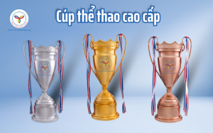 Cúp thể thao cao cấp - Quà tặng năm châu