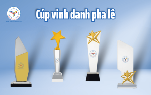 Cúp vinh danh - Quà Tặng Năm Châu