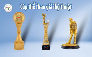Cúp thể thao giải kỹ thuật - Quà tặng năm châu