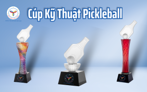 Cúp Pha Lê Pickleball - Quà Tặng Năm Châu