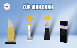 Một số mẫu Cúp Vinh Danh của Quà Tặng Năm Châu