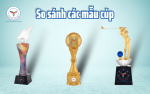 Một số sản phẩm Cúp Kỹ Thuật của Quà Tặng Năm Châu
