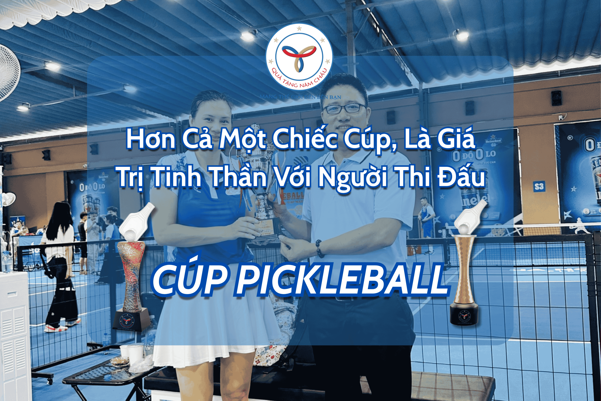 Ý Nghĩa Cúp Pickleball – Hơn Cả Một Chiếc Cúp, Là Giá Trị Tinh Thần Với Người Thi Đấu