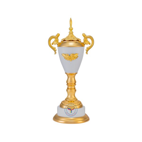 Cúp trao giải thể thao chất liệu chính kim loại, đế kim loại phối nỉ Model: CTS-C13BG