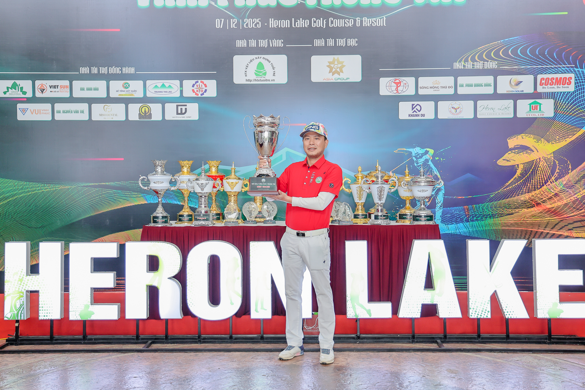 Giải Golf Vĩnh Phúc Trong Tim 2025 – Lan tỏa cảm xúc, kết nối những trái tim yêu Vĩnh Phúc – Quà Tặng Năm Châu vinh dự đồng hành