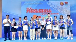 Quà Tặng Năm Châu vinh dự được đồng hành cùng rất nhiều các giải đấu Pickleball