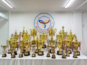 Quà Tặng Năm Châu có đa dạng mẫu mã các cúp thể thao