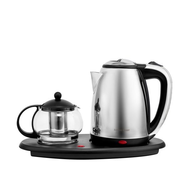 BỘ ẤM PHA TRÀ ĐIỆN SLIVERS CRIEST Model: SC-100S