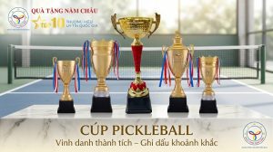 cúp pickleball đẹp