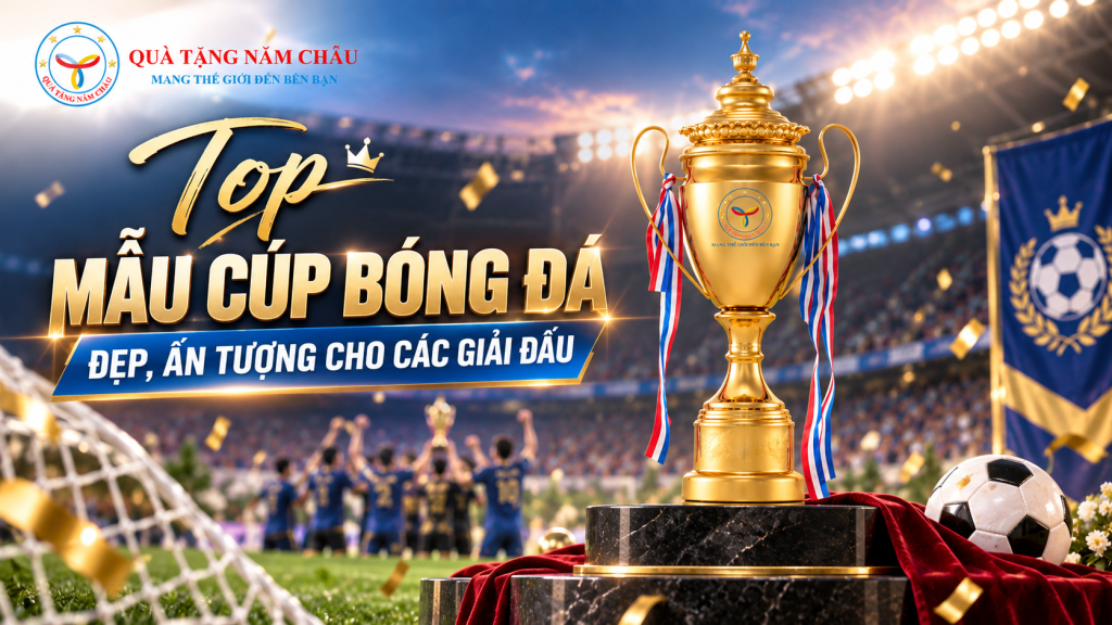 Top Mẫu Cúp Bóng Đá Đẹp, Ấn Tượng Cho Các Giải Đấu